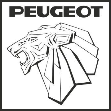 Sticker Logo Peugeot 1960