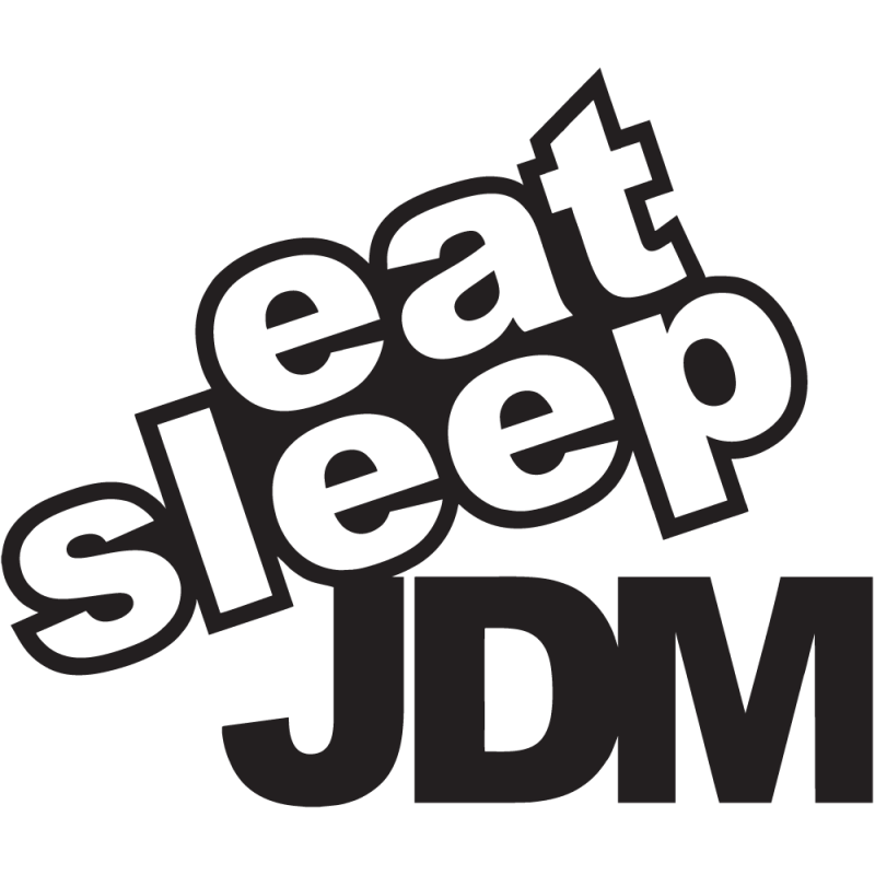 Sticker Eat Sleep Jdm